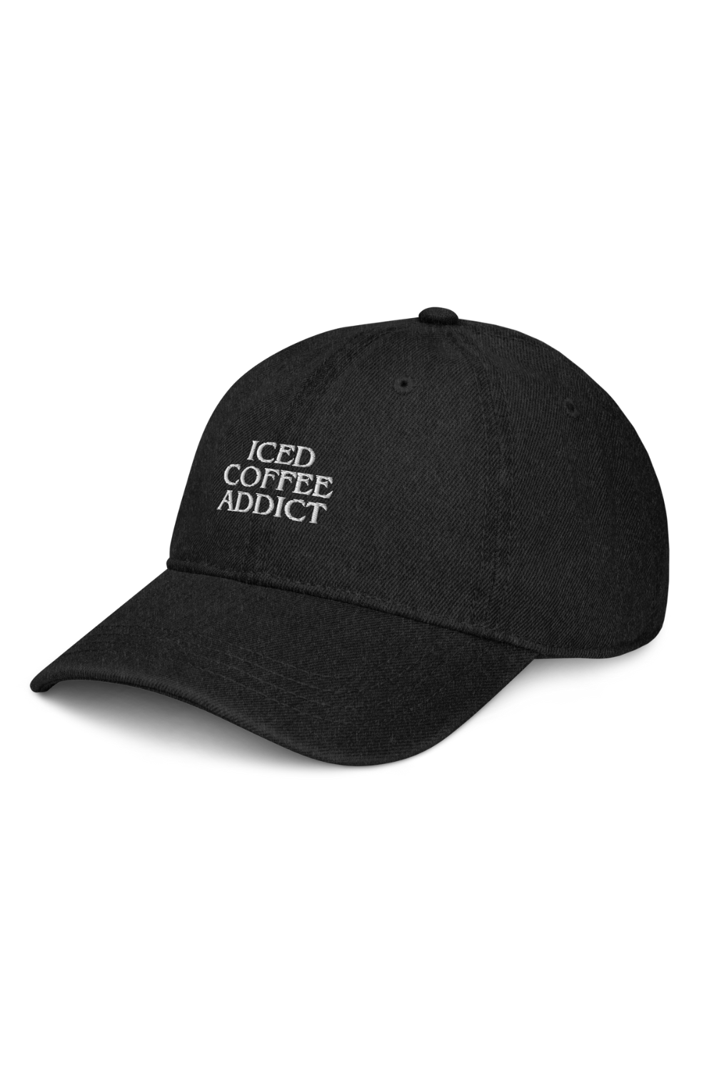 Iced Coffee Addict - Denim Hat