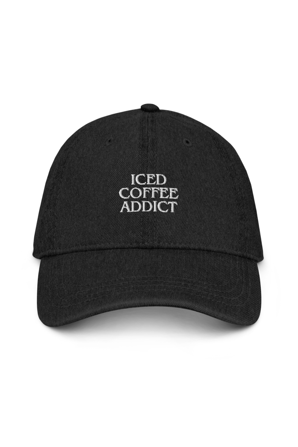 Iced Coffee Addict - Denim Hat